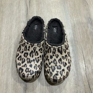 CROCS Leopard Print Women's Shoes